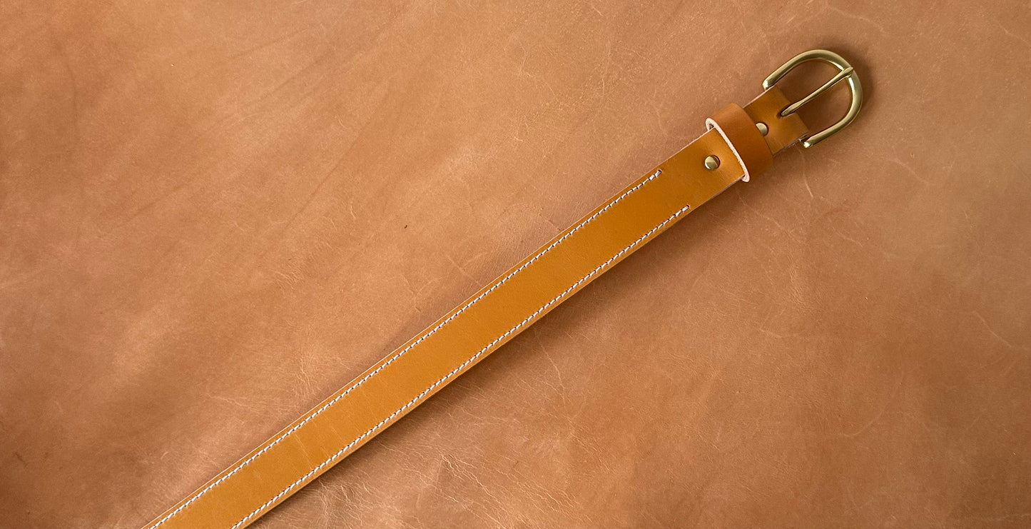 Belt Stitching Service - White