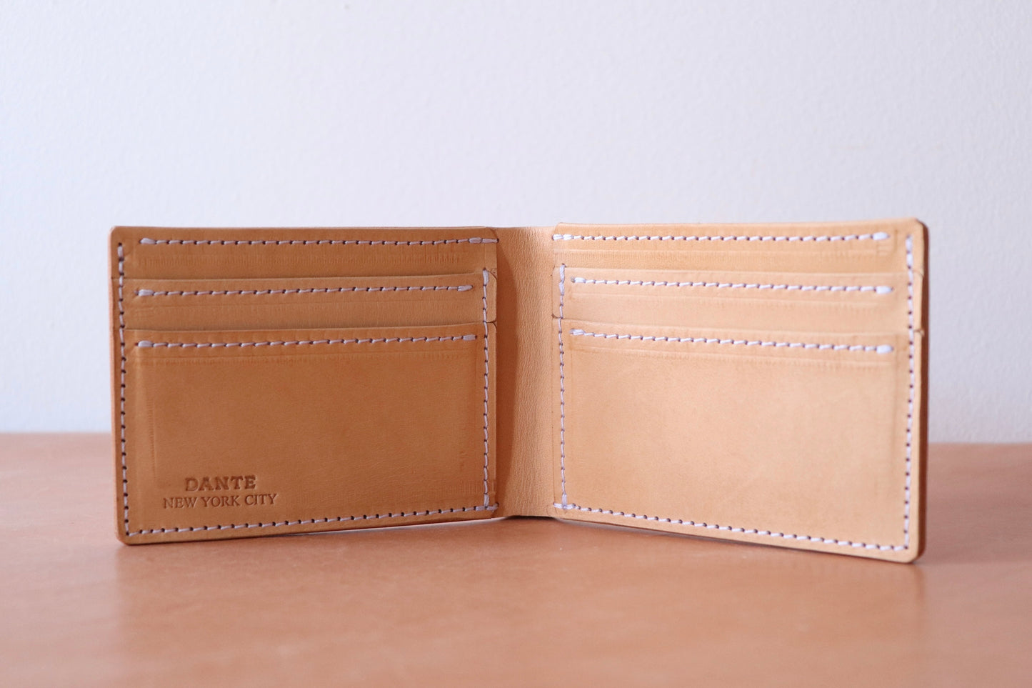 Bifold - Black and Natural Vachetta