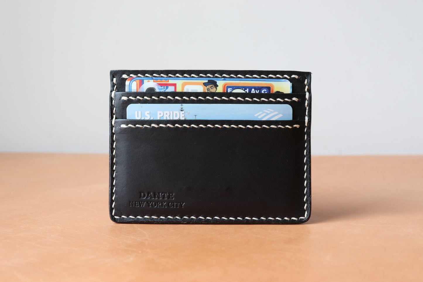 Card Wallet - Black Vachetta