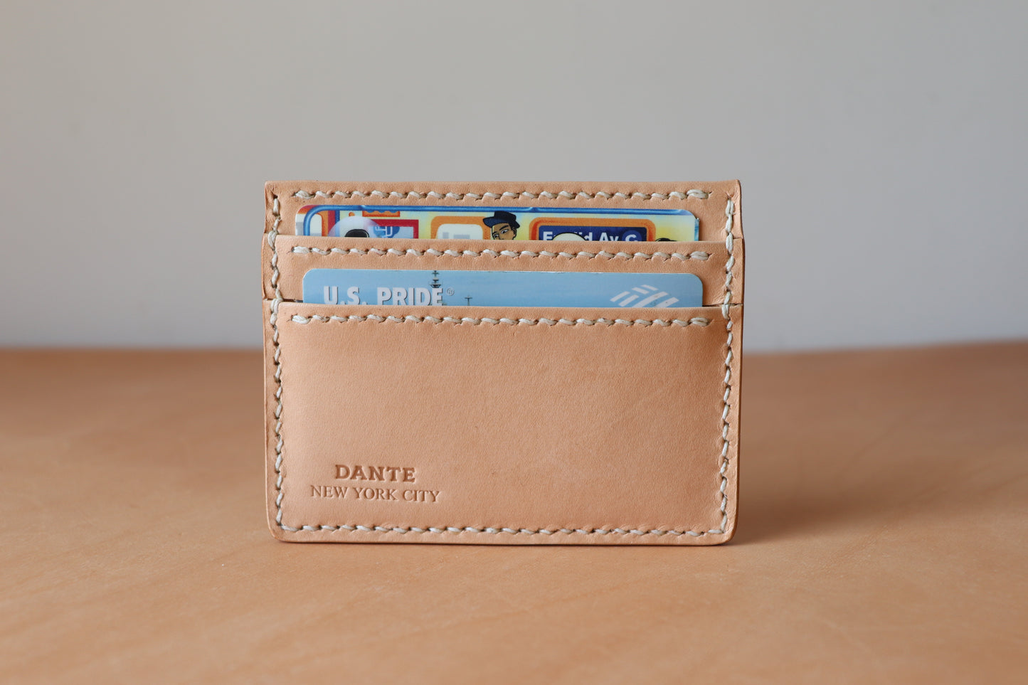 Card Wallet - Natural Vachetta