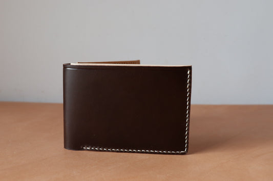 Bifold - Espresso Brown and Natural Vachetta