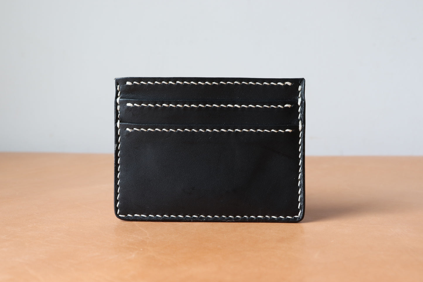 Card Wallet - Black Vachetta